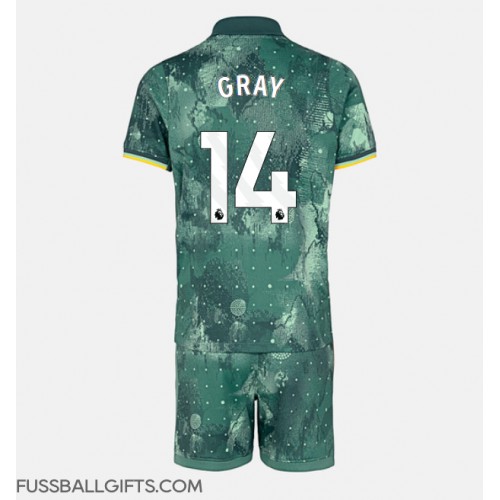 Tottenham Hotspur Archie Gray #14 Fußballbekleidung 3rd trikot Kinder 2024-25 Kurzarm (+ kurze hosen)